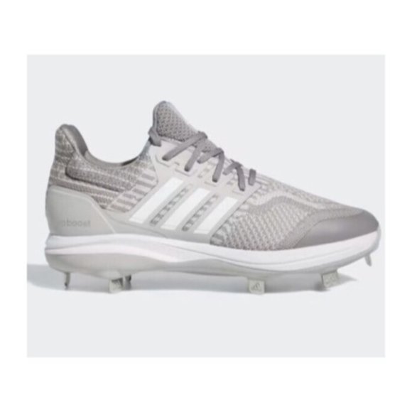 Adidas Ultraboost DNA 5.0 Low Mens Baseball Cleat Shoes Gray ID9602 NEW Multi Sz - Picture 2 of 9